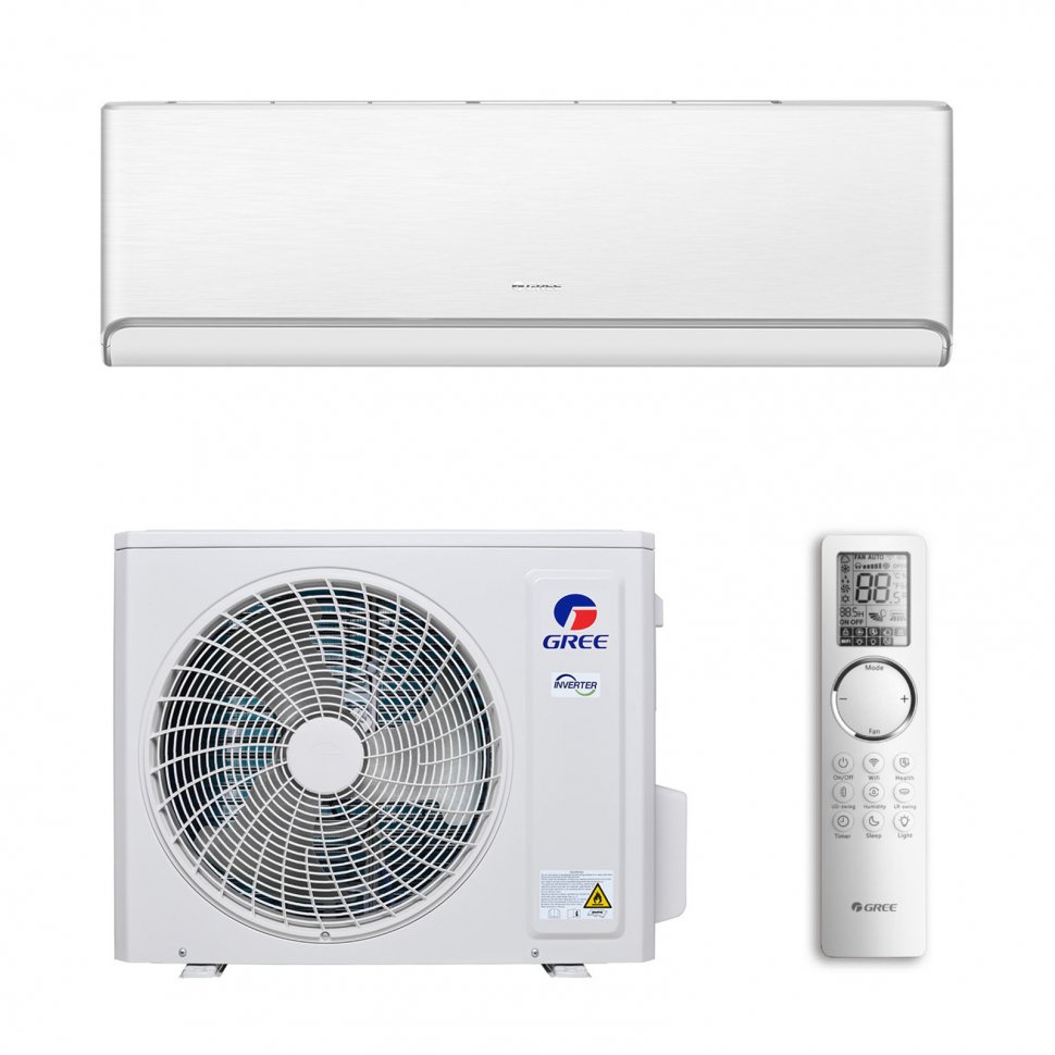 8. GREE сплит-система настенный GWH18AVDXE-K6DNA1A (серия AIRY INVERTER R32 WHITE)