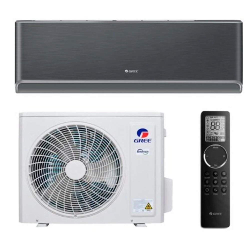 5. GREE сплит-система настенный GWH24AVEXF-K6DNA1A(black) (серия AIRY INVERTER R32 BLACK)