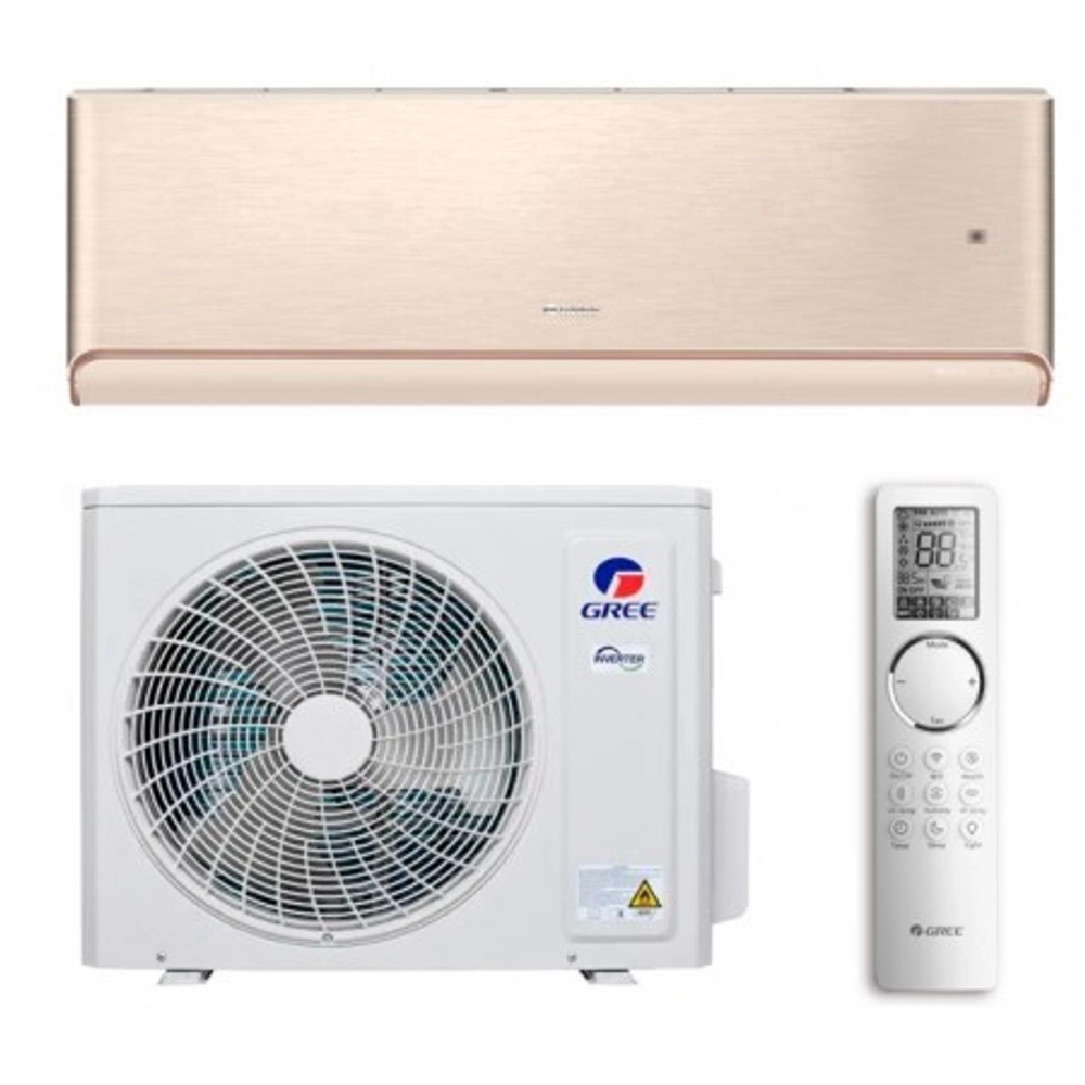8. GREE сплит-система настенный GWH09AVCXB-K6DNA1B(champagne) (серия AIRY INVERTER R32 GOLD)