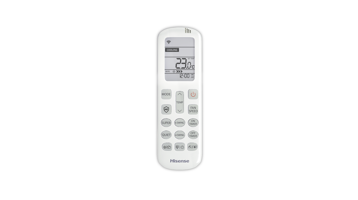 6. Hisense сплит-система настенный AS-07UW4RYRKB00 WI-FI (серия ZOOM DC Inverter 2025 WI-FI)
