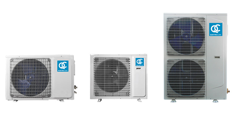 2. QuattroClima сплит-система кассетный QV-I12CG1/QN-I12UG1/QA-ICP11 (серия Кассетные сплит-системы постоянной производительности)
