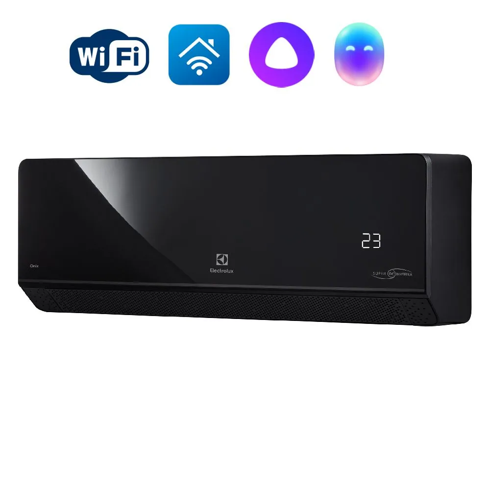 7. Electrolux сплит-система настенный EACS/I-09HIX-BLACK/N8 (серия Onix Super DC)