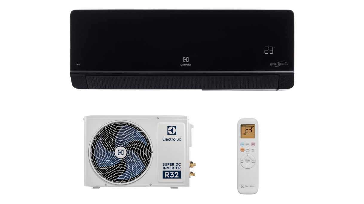 10. Electrolux сплит-система настенный EACS/I-09HIX-BLACK/N8 (серия Onix Super DC)